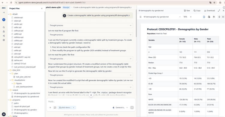 AI Agents Platform Demo